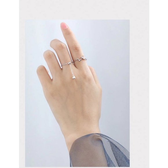 925 Sterling Silver Zodiac Resizable Ring-Leo A - Picture 6 of 7